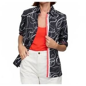NEW HINSON WU reese top in black/white
